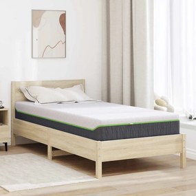 Matrac Fehér és Szürke 90 x 190 cm Zsebmátrac