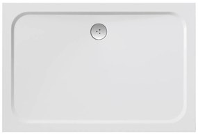 Zuhanytálca négyszögletes Ravak 120x80 cm öntött márvány fehér XA04G401010