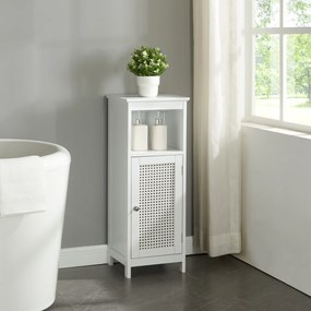 [en.casa] Midi fürdőszobaszekrény Karlsøy 80x30x28cm fehér