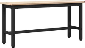 vidaXL Étkező pad Természetes 100 x 32,5 x 49 cm Tömör fenyőfa