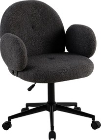 Irodai szék, szürke/fekete, TURIO