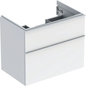 Geberit iCon szekrény 74x47.6x61.5 cm Függesztett, mosdó alatti fehér 502.304.01.1