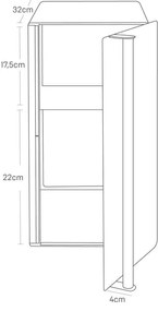 Fém kenyértartó Tosca – YAMAZAKI