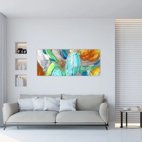 Kép - Színes absztrakció (120x50 cm)