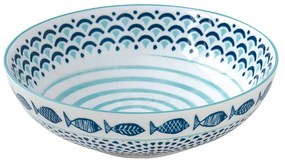 Porcelán halmintás mélytányér Sea Shore