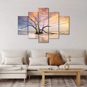 Egy fa képe az óceánban (150x105 cm)