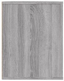 szürke sonoma színű szerelt fa cipőtartó 75x35x45 cm