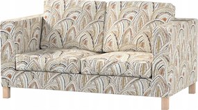 Karlanda 2 személyes kinyitható kanapé huzat Ikea narancssárga