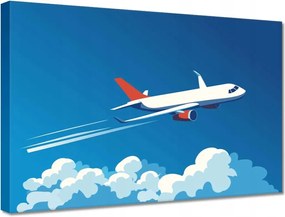 VĂĄszonkĂ©p 30x20 RepĂŒlĆgĂ©p szĂĄguld az Ă©gen