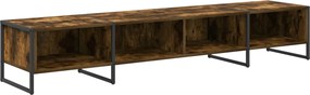 vidaXL TV szekrény Füstös tölgy 170.5 x 36 x 30.5 cm Faanyag