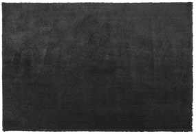 Fekete hosszú szálú szőnyeg 200 x 300 cm EVREN Beliani