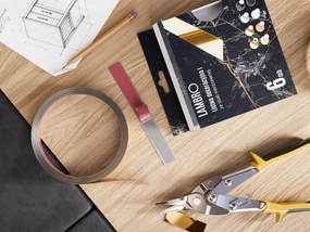 ambro öntapadós díszcsík fekete matt 10-20mm