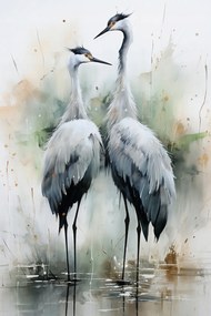 Poszter 20x30cm Táncoló sapkák