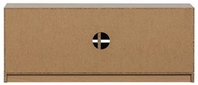 Natúr színű moduláris TV-állvány tölgyfa dekorral 110x44 cm Modulair – vtwonen