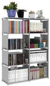 Könyves szekrény LKSZ-01 szürke