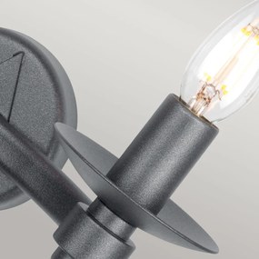 Elstead Lighting WARWICK WR2-GRAPHITE Fali lámpa 2x60W/E14