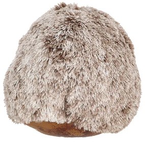 Erdei állatos bőr ajtókitámasztó, süni, 1,5 kg