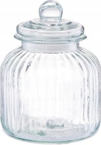 Üveg Tégely Tartály Légmentesen Záródó Fedél Zeller