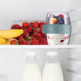 Westmark MAXI kétrészes uzsonnás doboz, 700 ml, kék, L