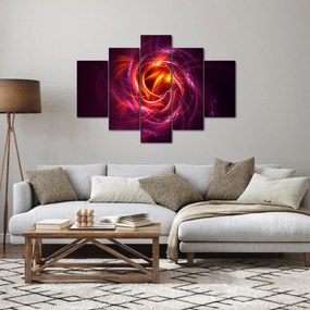 Ragyogó modern absztrakció képe (150x105 cm)