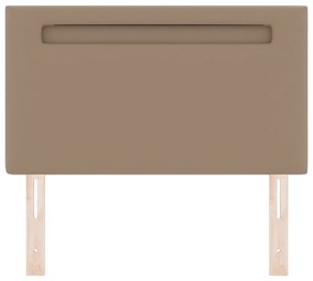Fejtámla Egyszerű Design Kávé 100 cm Műbőr