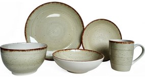 Banquet Spiral Ivory étkészlet, 30 db