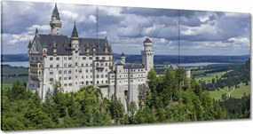 Vászonkép 60x30 Neuschwanstein kastély
