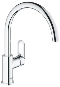 GROHE 31368000 - BAULOOP konyhai mosogató csaptelep, 332 mm, fényes króm