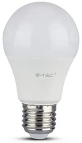 LED lámpa , égő , körte ,  E27 foglalat , 6.5 Watt , 200° , hideg fehér , SAMSUNG Chip , 5 év garancia