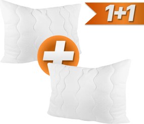 EMI Ekonomik antiallergén steppelt párna 70 x 90 cm 1+1 INGYEN