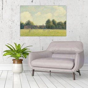 Kép - Camille Pissarro, Hampton Court Green, reprodukciók (90x60 cm)