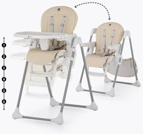 PETITE&MARS - Gyermek etetőszék GUSTO zöld