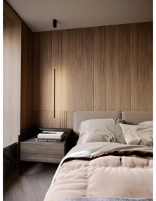 Redo 01-3116 - LED Csillár zsinóron TABOO LED/9W/230V fekete