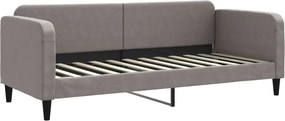 vidaXL tópszínű szövet kanapéágy 80 x 200 cm