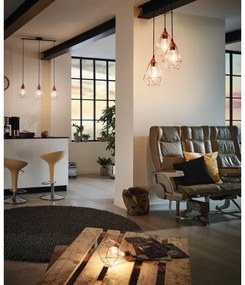 Eglo 94196 - Csillár TARBES 3xE27/60W/230V