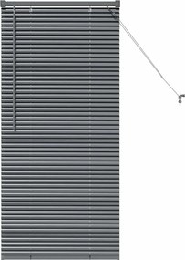 vidaXL Zsalugáter Redőnyök Sötétszürke 130 x 60 cm Alumínium