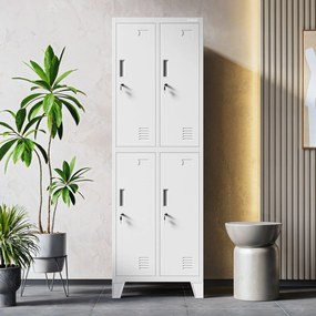 BHP munkaruhaszekrény szürke: BARTEK 2 Plus