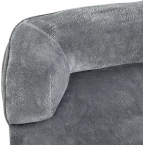 Juskys Kutyaágy Sheena L 98 x 70 cm - szürke