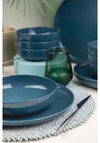 12 darabos kék porcelán étkészlet