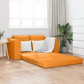 PadlĂł Sofa Ăgy 2 az 1-ben SötĂ©t SĂĄrga 148x71x83 cm Textil