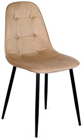 Bézs Bársony Étkezőszék ARIS