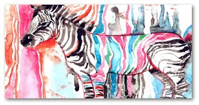 Akrilkép Színes zebra oah-87232366