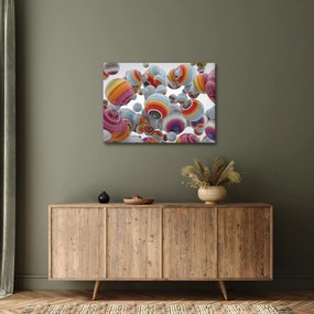 Festett gömbök képe (70x50 cm)