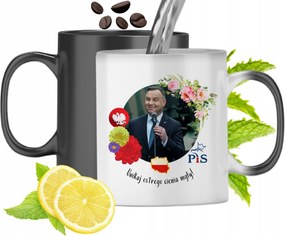 Duda András Színváltó Mágikus Bögre fényképes nyomtatással