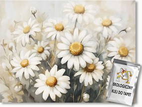 Fotótapéta Flizelina Tavasz Nyár Virágok Margaréta 416x290 ragasztó