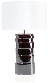 ENVY-4282 Uni ezüst színű kerámia asztali lámpa 1xE27 60W Ø400mm ↕630mm