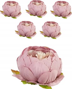 6x Bazsarózsa Termék Virágfej Peónia Virág Művirág