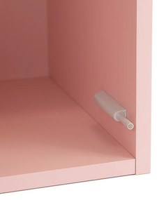 Boxie 1 ajtós fali szekrény 80x40x37 cm pink