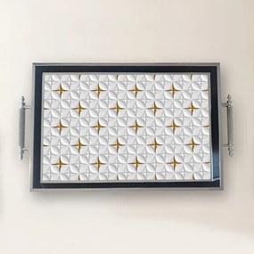 Üveg tálca, 38×24 cm – TPG9805
