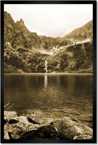 Poszterek keretben 40x60 Tátra Lengyel hegyek Kilátás